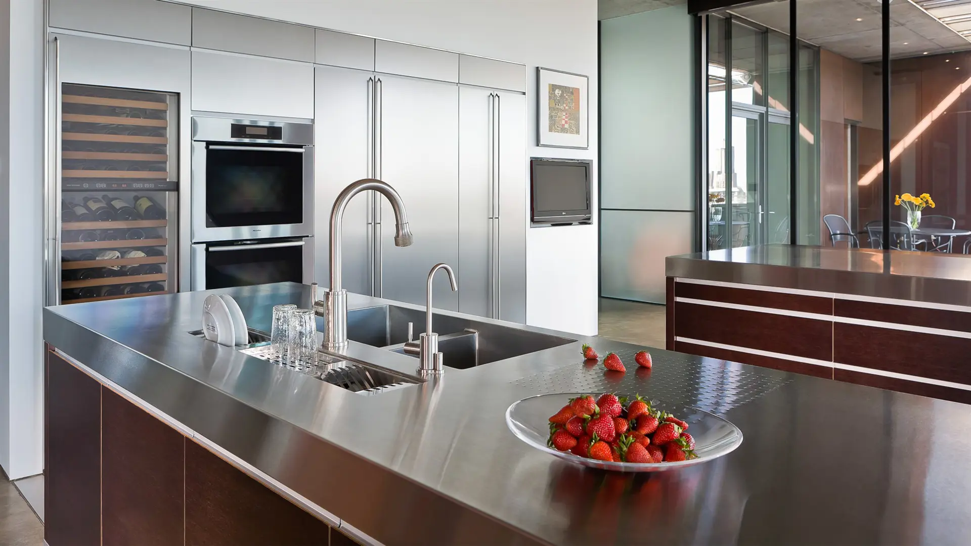 Beautiful view of Elite Penthouse Kitchen Sink Options