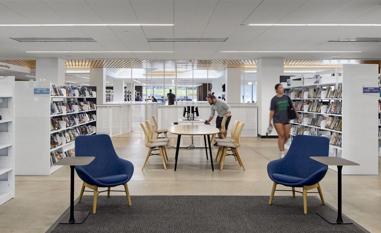 Jordan Phillips Library L.E. Phillips Memorial Public Library | MSR Design
