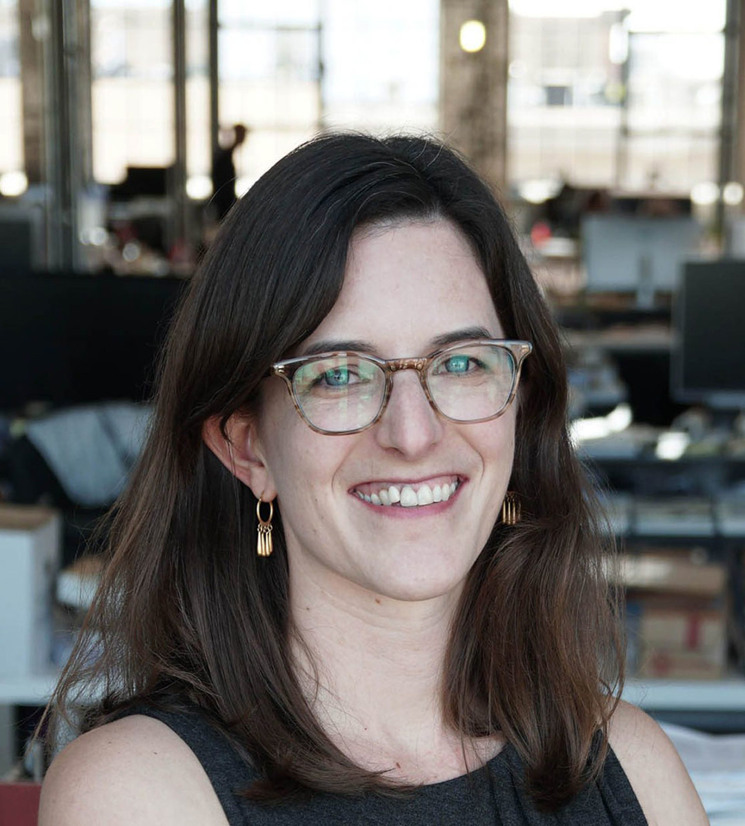 A headshot of Kate Michaud