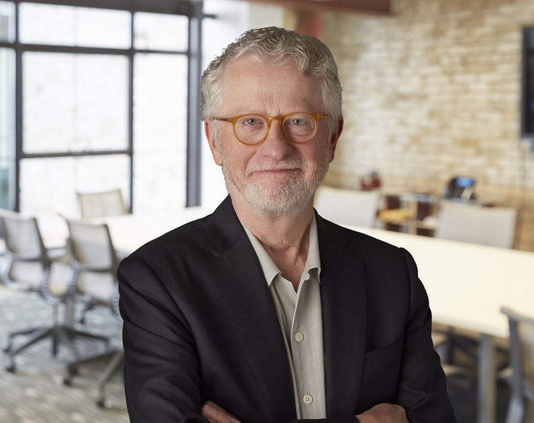 Tom Meyer smiles at the camera