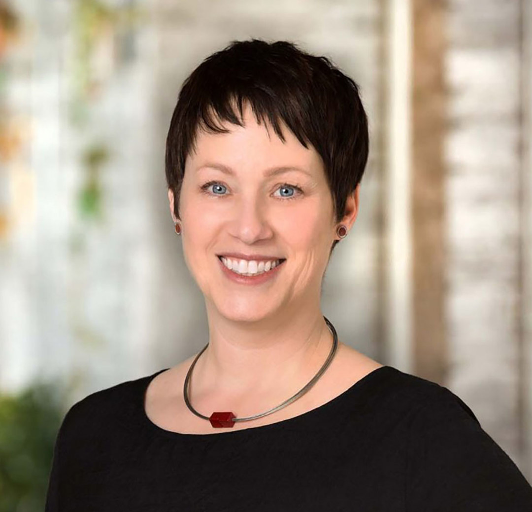 A headshot of Traci Engel Lesneski