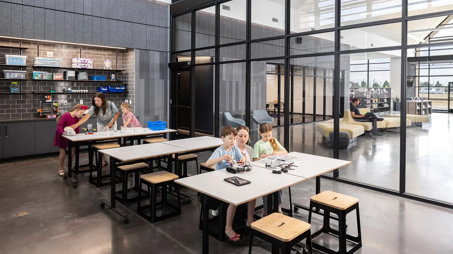 Meridian Middle Library Meridian Library District Orchard Park Branch | MSR Design